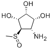 (1R,2R,3R,4S,5R)-4-Amino-5-[(R)-Methylsulfinyl]Cyclopentane-1,2,3-Triol Structure,102822-66-2Structure