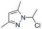 1H-pyrazole, 1-(1-chloroethyl)-3,5-dimethyl- Structure,102864-89-1Structure