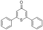 2,6-二苯基-4H-噻喃-4-酮结构式_1029-96-5结构式