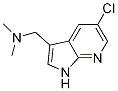 1H-pyrrolo[2,3-b]pyridine-3-methanamine, 5-chloro-n,n-dimethyl- Structure,1029052-34-3Structure