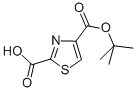 2,4-Thiazoledicarboxylic acid,4-(1,1-dimethylethyl) ester Structure,1029432-03-8Structure