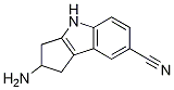 2-氨基-1,2,3,4-四氢环戊并[b]吲哚-7-甲腈结构式_1029691-09-5结构式