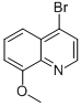 4-Bromo-8-methoxyquinoline Structure,103028-31-5Structure