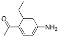 Ethanone, 1-(4-amino-2-ethylphenyl)-(9ci) Structure,103029-25-0Structure