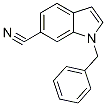 1-苄基-1H-吲哚-6-甲腈结构式_1030423-43-8结构式