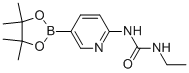 N-ethyl-n-[5-(4,4,5,5-tetramethyl-1,3,2-dioxaborolan-2-yl)-2-pyridinyl]urea Structure,1031431-96-5Structure