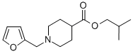 1-(2-呋喃基甲基)哌啶-4-羧酸异丁酯结构式_1031843-74-9结构式