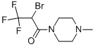 2-Bromo-3,3,3-trifluoro-1-(4-methylpiperazin-1-yl)propan-1-one Structure,1031927-96-4Structure