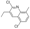 2,5-Dichloro-3-ethyl-8-methylquinoline Structure,1031927-97-5Structure