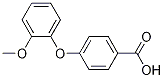 4-(2-Methoxyphenoxy)benzoic acid Structure,103203-54-9Structure