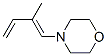 Morpholine, 4-(2-methyl-1,3-butadienyl)-(7ci,8ci) Structure,10321-84-3Structure