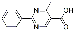 4-Methyl-2-phenyl-5-pyrimidinecarboxylic acid Structure,103249-79-2Structure