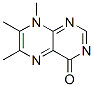 4(8H)-pteridinone,6,7,8-trimethyl-(6ci) Structure,103262-24-4Structure