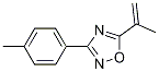 5-(1-丙烯-2-基)-3-对甲苯-1,2,4-噁二唑结构式_1033201-98-7结构式