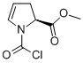 (s)-(9ci)-1-(氯羰基)-2,3-二氢-1H-吡咯-2-羧酸甲酯结构式_103322-13-0结构式