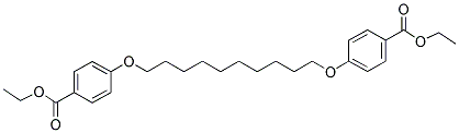 1,10-双[4-(乙氧基羰基)苯氧基]癸烷结构式_103330-20-7结构式