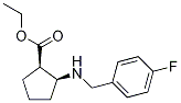 (1R,2s)-2-[[(4-氟苯基)甲基]氨基]环戊烷羧酸乙酯结构式_1033756-46-5结构式