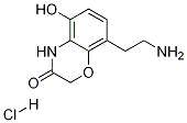 8-(2-氨基乙基)-5-羟基-2H-1,4-苯并噁嗪-3(4H)-酮盐酸盐结构式_1035229-35-6结构式