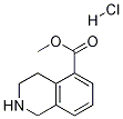 5-Isoquinolinecarboxylic acid, 1,2,3,4-tetrahydro-, methyl ester, hydrochloride Structure,1035700-06-1Structure