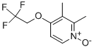 2, 3-二甲基-4-(2,2,2-三氟乙氧基)吡啶-N-氧化物结构式_103577-61-3结构式