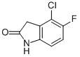 4-Chloro-5-fluoroindolin-2-one Structure,103585-71-3Structure