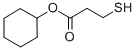 Cyclohexy 3-mercaptopropionate Structure,103604-42-8Structure