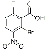 2-Bromo-6-fluoro-3-nitrobenzoic acid Structure,1036388-81-4Structure