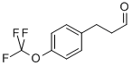 3-(4-Trifluoromethoxyphenyl)propionaldehyde Structure,1036396-43-6Structure