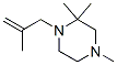 (6ci)-2,2,4-三甲基-1-(2-甲基烯丙基)-哌嗪结构式_103640-14-8结构式