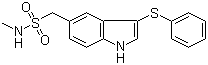 N-methyl-3-(phenylthio)-1h-indole-5-methanesulfonamide Structure,103654-21-3Structure