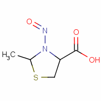 N-nitroso-2-methylthiazolidine 4-carboxylic acid Structure,103659-08-1Structure