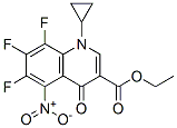 1-Cyclopropyl-5-nitro-6,7,8-trifluoro-1,4-dihydro-4-oxo-3-quinolinecarboxylic acid ethyl ester Structure,103772-12-9Structure