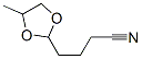 1,3-Dioxolane-2-butanenitrile, 4-methyl- Structure,103900-53-4Structure