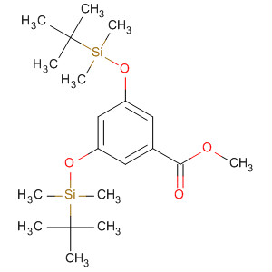 3,5-Bis(tert-butyldimethylsiloxyl)benzoic acid methyl ester Structure,103929-83-5Structure