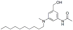 3-(N-acetylamino)-5-(N-decyl-N-methylamino)benzyl alcohol Structure,103955-90-4Structure