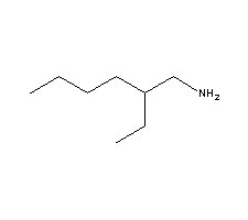 2-Ethylhexylamine Structure