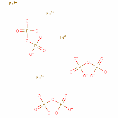 Diphosphoric acid iron salt Structure,10402-25-2Structure