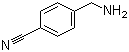 4-氰基苯甲胺结构式_10406-25-4结构式