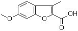 6-Methoxy-3-methyl-benzofuran-2-carboxylic acid Structure,10410-29-4Structure