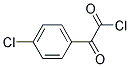 Benzeneacetyl chloride, 4-chloro-alpha-oxo-(9ci) Structure,104132-79-8Structure