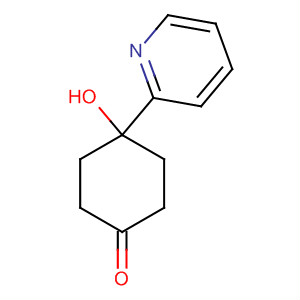 4-Hydroxy-4-(pyridin-2-yl)cyclohexanone Structure,10421-19-9Structure