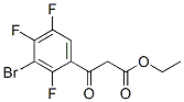 Ethyl 3-bromo-2,4,5-trifluorobenzoylacetate Structure,104222-46-0Structure