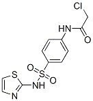 2-Chloro-n-{4-[(1,3-thiazol-2-ylamino)sulfonyl]phenyl}acetamide Structure,104246-27-7Structure