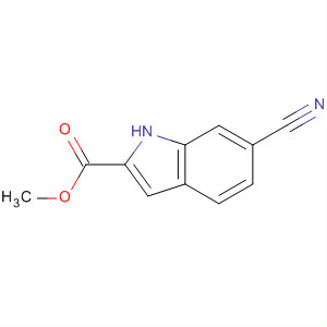 Methyl 6-cyano-1h-indole-2-carboxylate Structure,104291-83-0Structure