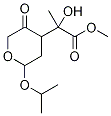 Tetrahydro-α-hydroxy-α-methyl-2-(1-methylethoxy)-5-oxo-2h-pyran-4-acetic acid methyl ester Structure,1044244-99-6Structure