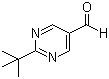 2-Tert-butyl-pyrimidine-5-carbaldehyde Structure,104461-06-5Structure