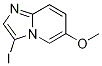 3-碘-6-甲氧基-咪唑并[1,2-A]吡啶结构式_1044733-64-3结构式