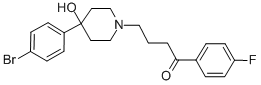 4-(4-(4-Bromophenyl)-4-hydroxypiperidin-1-yl)-1-(4-fluorophenyl)butan-1-one Structure,10457-90-6Structure