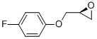 (S)-2-((4-fluorophenoxy)methyl)oxirane Structure,104605-98-3Structure