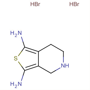 4,5,6,7-Tetrahydrothieno[3,4-c]pyridine-1,3-diamine dihydrobromide Structure,104617-55-2Structure